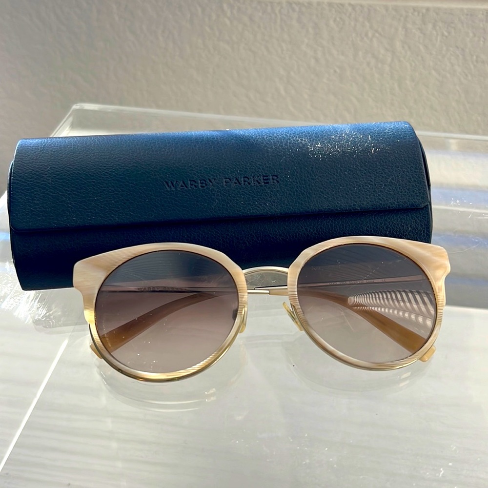 Warby Parker Cleo Sunglasses + Case